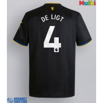 Manchester United Matthijs de Ligt #4 Rezervni Dres 2025-26 Kratak Rukav